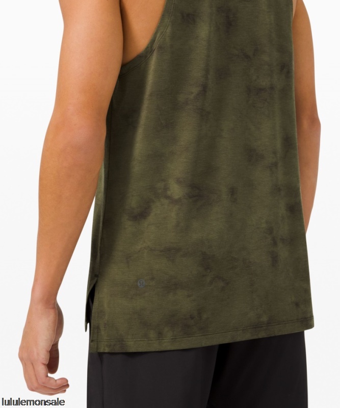 Lululemon Deutschland DELULU996 | Always Agile Tanktop Dark Olive